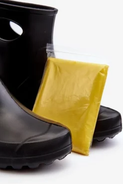 Kalosze Damskie Wodoszczelne LEMIGO GARDEN 752 Czarne