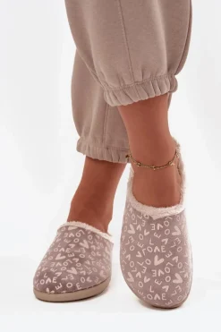 Kapcie Damskie Love Inblu ET000032 Beżowe