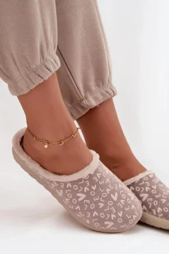 Kapcie Damskie Love Inblu ET000032 Beżowe