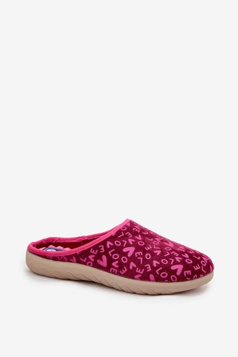 Kapcie Damskie Love Inblu ET000032 Różowe