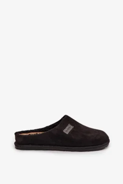 Kapcie Damskie Obuwie Domowe Inblu CS000045 Czarne