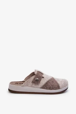 Kapcie Damskie Profilaktyczne Inblu CT000032 Beżowe