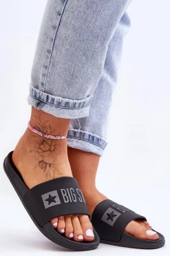 Klapki Damskie Big Star FF274A200 Czarne