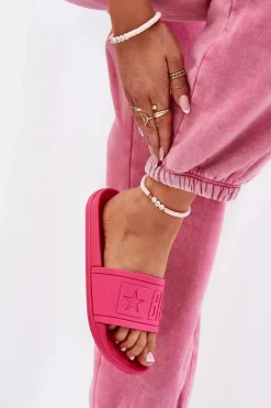 Klapki Damskie Big Star NN274A668 Fuksja