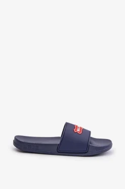 Klapki Damskie Big Star OO274039 Granatowe