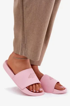 Klapki Damskie 4F 4FRMM00FSLIF010-56S Różowe