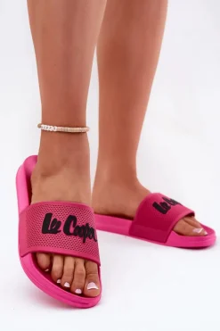 Klapki Damskie Lee Cooper LCW-25-07-3521L Fuksja