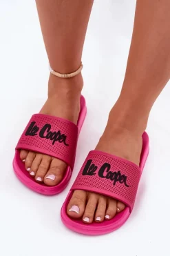 Klapki Damskie Lee Cooper LCW-25-07-3521L Fuksja