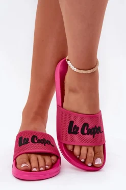Klapki Damskie Lee Cooper LCW-25-07-3521L Fuksja