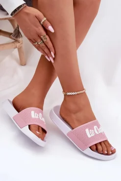 Klapki Damskie Lee Cooper LCW-25-07-3520L Jasnoróżowe