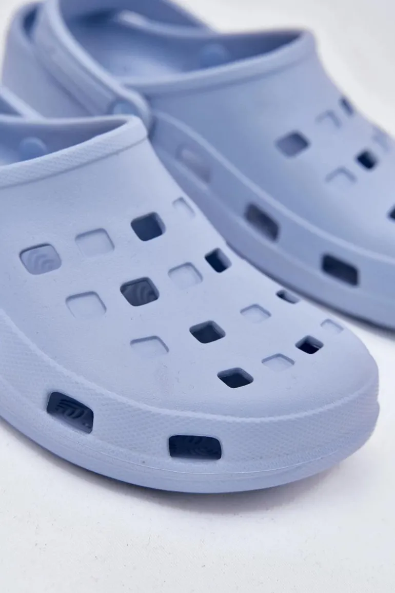 Klapki Damskie Piankowe LEMIGO 806 Niebieskie