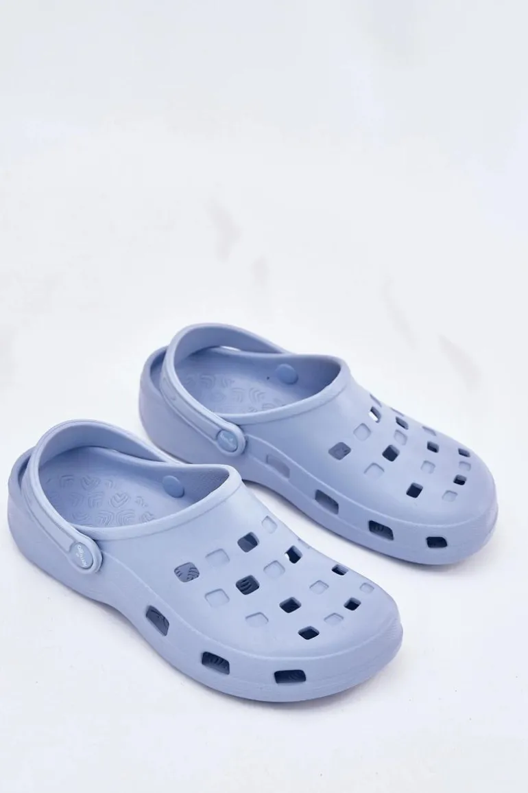 Klapki Damskie Piankowe LEMIGO 806 Niebieskie