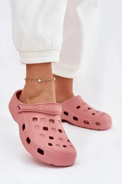 Klapki Damskie Piankowe LEMIGO 806 Różowe