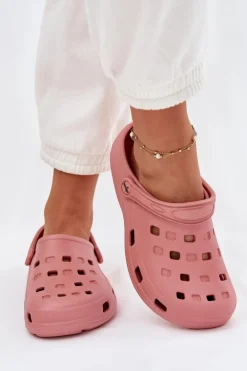 Klapki Damskie Piankowe LEMIGO 806 Różowe