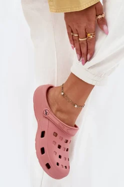 Klapki Damskie Piankowe LEMIGO 806 Różowe