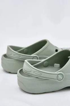 Klapki Damskie Piankowe LEMIGO 806 Miętowe