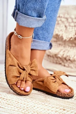 Klapki Na Korkowej Podeszwie Camel Wendy