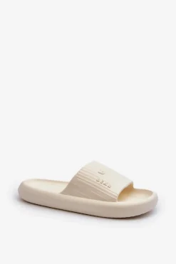 Klapki Piankowe Damskie Lekkie Jasnobeżowe Fenicva