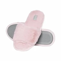 Klapki SOXO różowe z twardą podeszwą