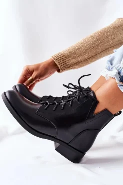 Klasyczne Botki Damskie Sztyblety S. Barski Bello