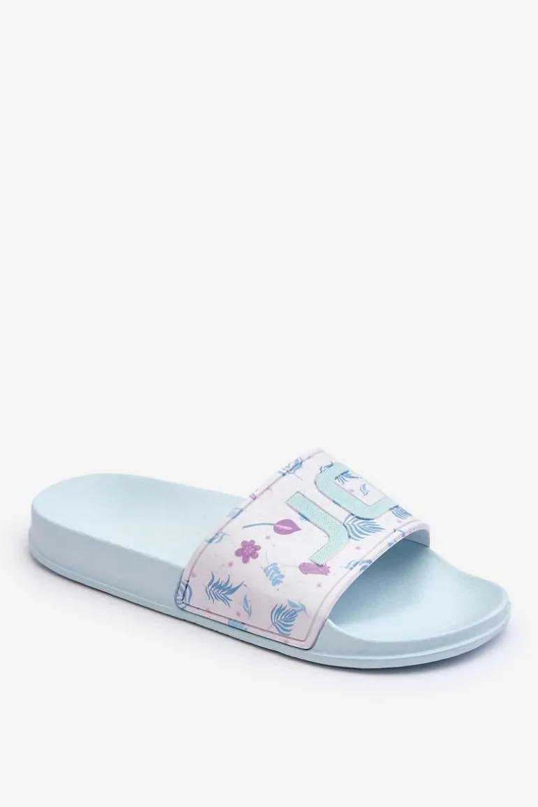 Klasyczne Damskie Klapki Jasnozielone Jomix