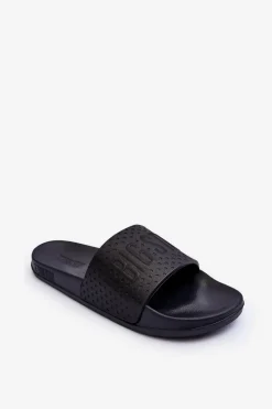 Klasyczne Damskie Klapki Big Star MM274712 Czarne