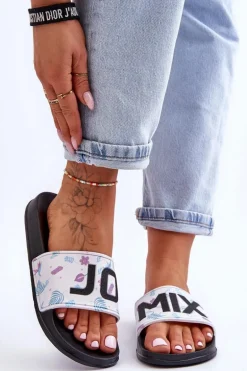 Klasyczne Damskie Klapki Czarne Jomix