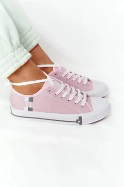 Klasyczne Damskie Trampki BIG STAR HH274110 Jasny Róż