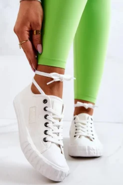 Klasyczne Damskie Trampki BIG STAR JJ274493 Białe