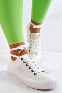 Klasyczne Damskie Trampki BIG STAR JJ274493 Białe