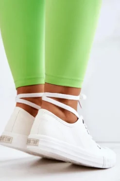 Klasyczne Damskie Trampki BIG STAR JJ274493 Białe