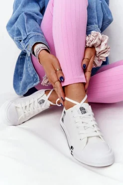 Klasyczne Damskie Trampki BIG STAR HH274109 Białe