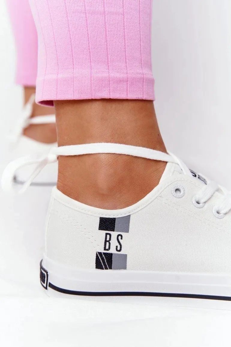 Klasyczne Damskie Trampki BIG STAR HH274109 Białe
