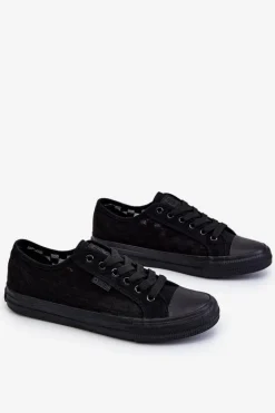 Klasyczne Niskie Trampki Big Star LL274072 Czarne