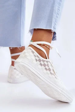 Klasyczne Niskie Trampki Big Star LL274071 Białe