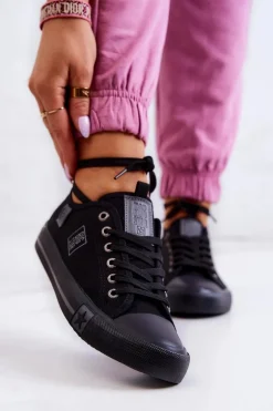 Klasyczne Niskie Trampki Big Star JJ274257 Czarne