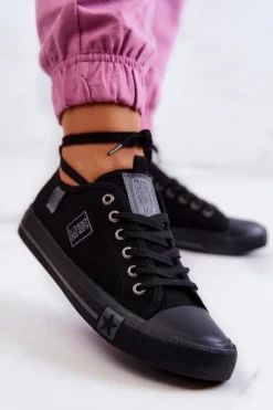 Klasyczne Niskie Trampki Big Star JJ274257 Czarne