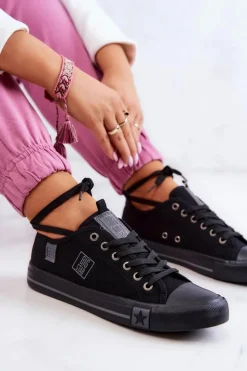 Klasyczne Niskie Trampki Big Star JJ274257 Czarne