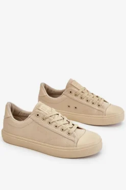 Klasyczne Niskie Trampki Big Star LL274094 Beżowe