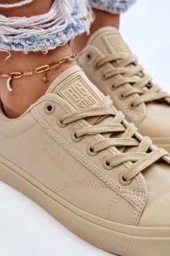 Klasyczne Niskie Trampki Big Star LL274094 Beżowe