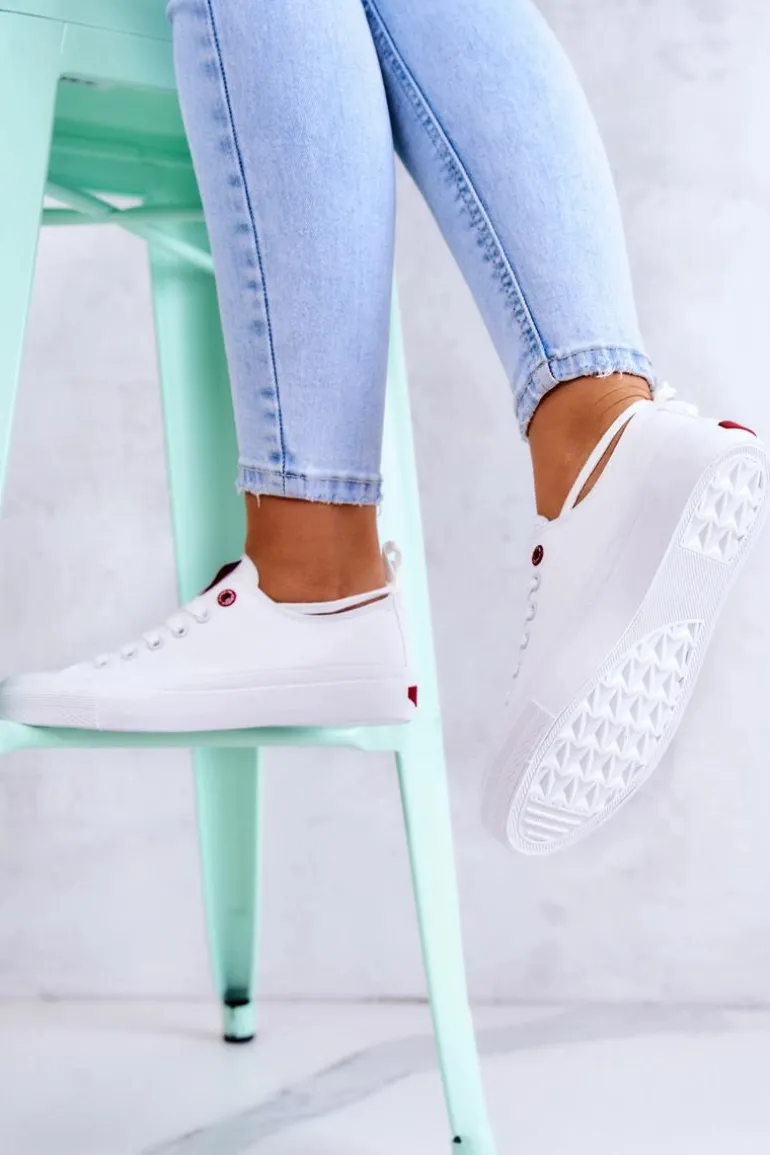 Klasyczne Trampki Cross Jeans JJ2R4017C Białe