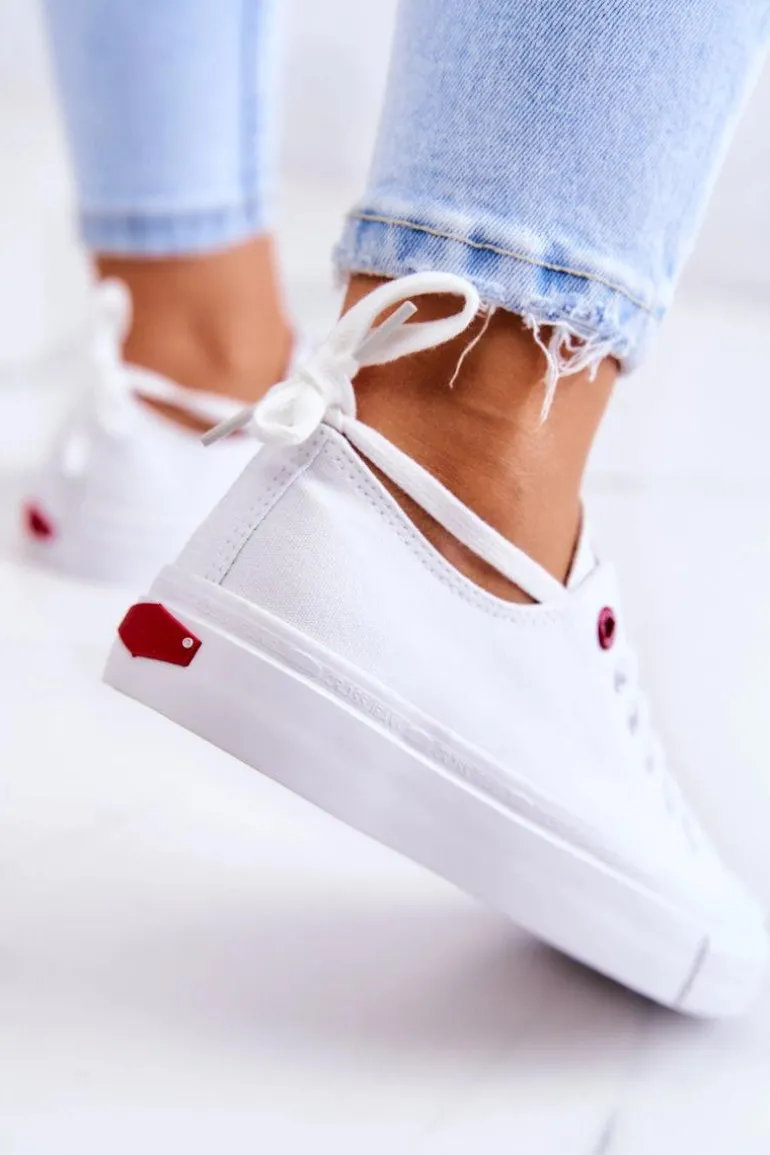 Klasyczne Trampki Cross Jeans JJ2R4017C Białe