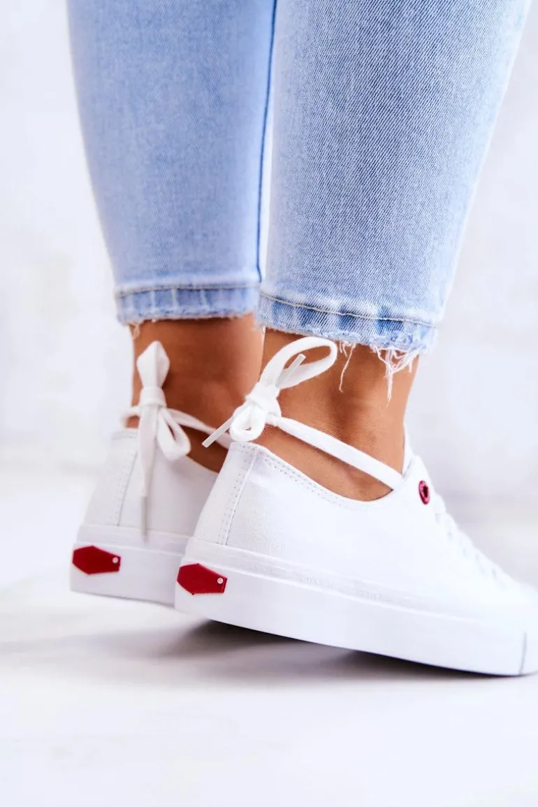 Klasyczne Trampki Cross Jeans JJ2R4017C Białe