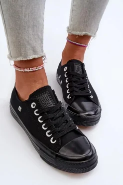 Klasyczne Trampki Damskie Big Star NN274284 Czarne