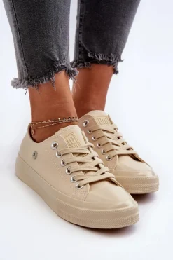 Klasyczne Trampki Damskie Big Star NN274286 Beżowe