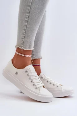 Klasyczne Trampki Damskie Big Star NN274285 Białe