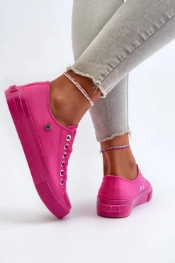Klasyczne Trampki Damskie Big Star NN274290 Fuksja