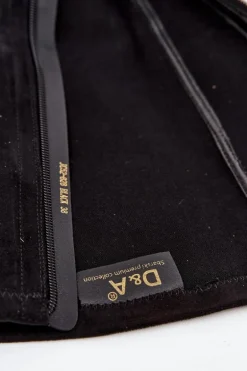 Kozaki Damskie Na Klocku Z Ozdobną Kokardą D&A JC52-828 Czarne