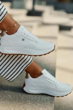 Lekkie Buty Sportowe Damskie Big Star RR274629 HI-POLY SYSTEM Białe