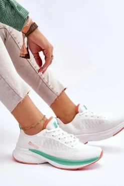 Lekkie Buty Sportowe Memory Foam System Big Star LL274328 Białe